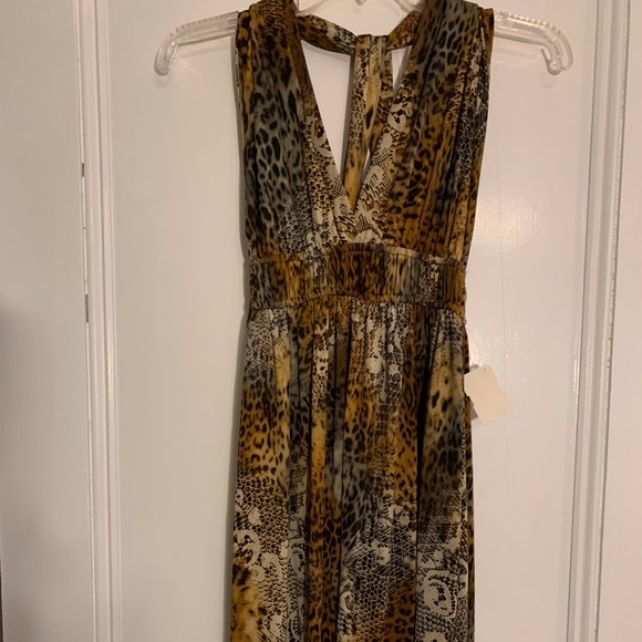 pepper, Leopard Dress - Brown/M - Picture 3 of 8